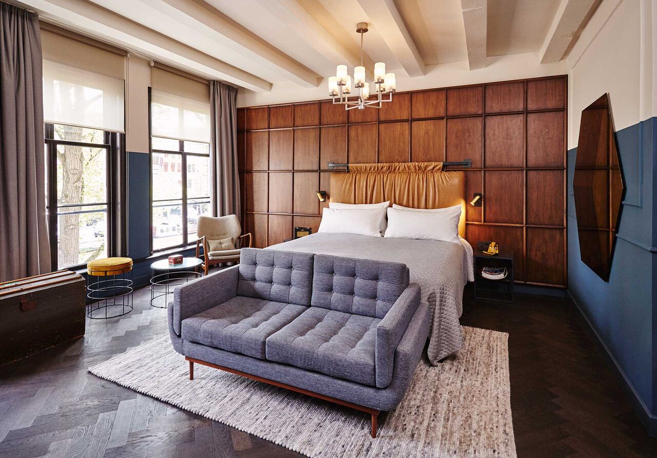 The rooms were designed by local Interior Design duo Nicemakers and take inspiration from the building’s history and local neighbourhood.